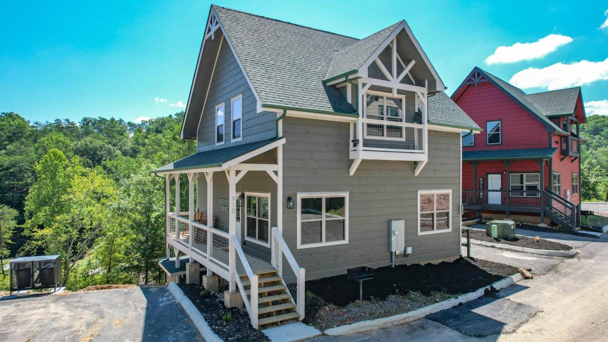 Liberty Lodge - Family Getaway With Pool, Hot Tub, Arcade & Dogs Pigeon Forge Kültér fotó